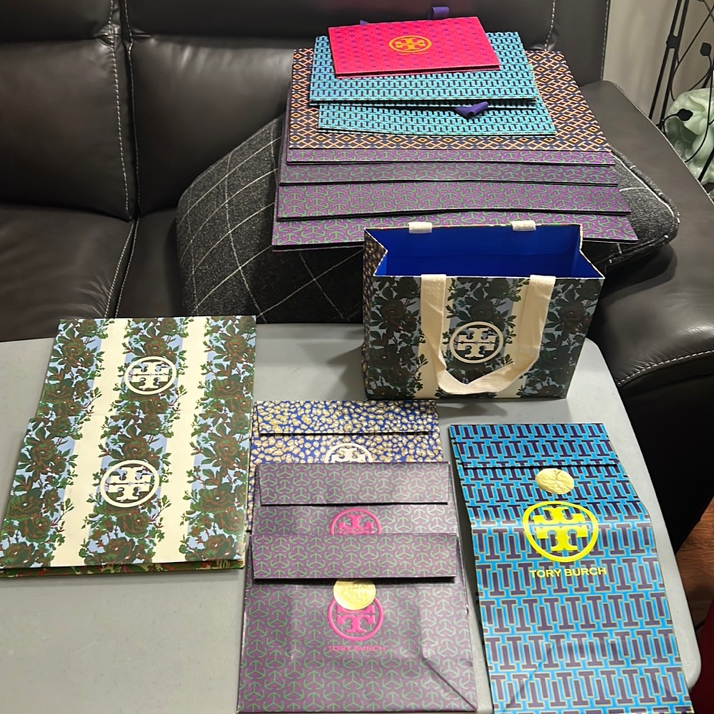 Tory Burch paper bags